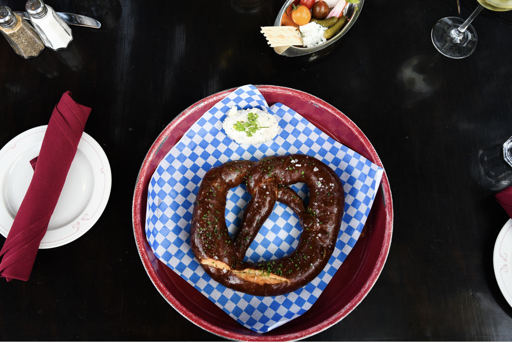 Traditional German Pretzel